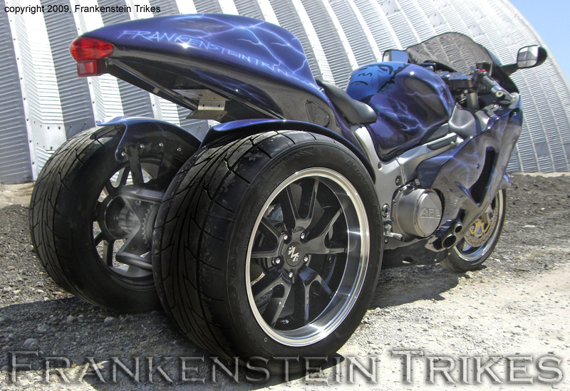 Frankenstein Suziki Hayabusa Turbo Trike Pictures