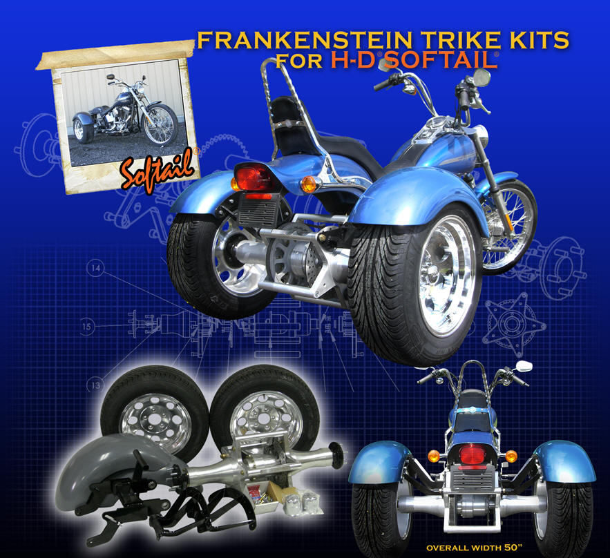 HarleyDavidson Softail Trike Kit